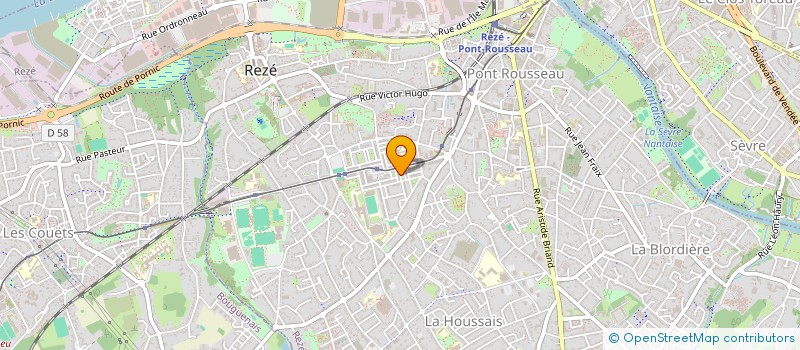 localisation de l'entreprise MADAME AMANDINE LE NOXAIC à REZE