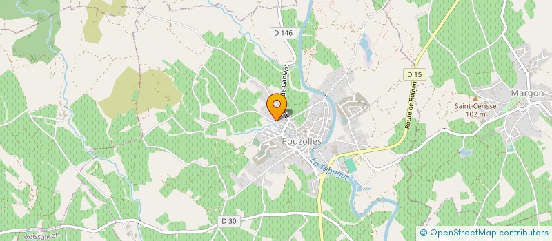 localisation de l'entreprise MADAME AMANDINE LEAL  POUZOLLES