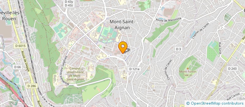 localisation de l'entreprise MADAME AMANDINE LEBOULEUR à MONT-SAINT-AIGNAN