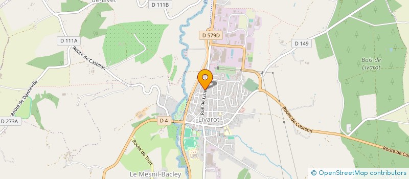 localisation de l'entreprise MADAME AMANDINE LECAMUS  LIVAROT-PAYS-D'AUGE