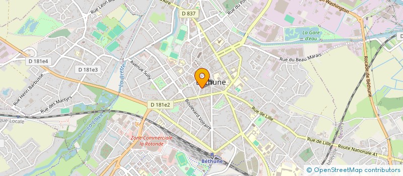 localisation de l'entreprise MADAME AMANDINE LECERF à CAEN