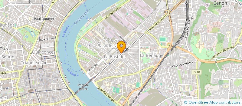 localisation de l'entreprise MADAME AMANDINE LECHOT  BORDEAUX