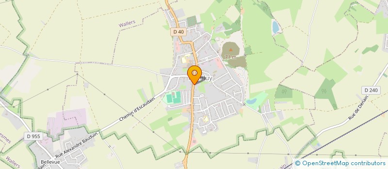 localisation de l'entreprise MADAME AMANDINE LECLERCQ  HAVELUY