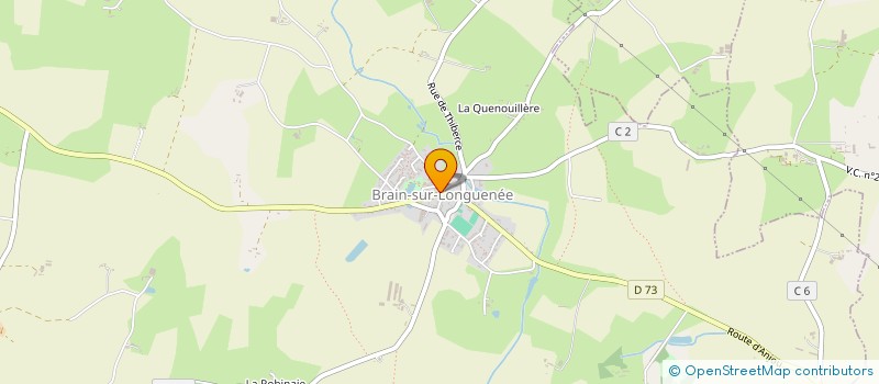 localisation de l'entreprise MADAME AMANDINE LEFEBVRE  ERDRE-EN-ANJOU