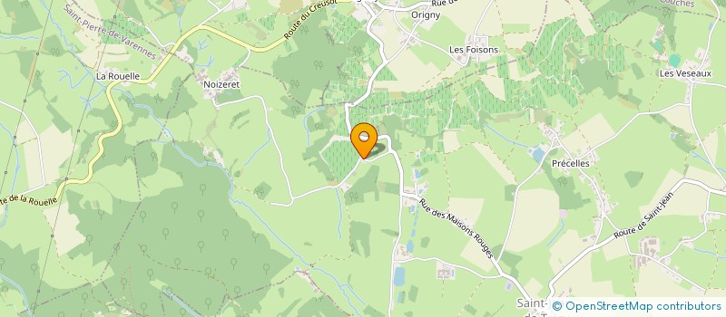 localisation de l'entreprise MADAME AMANDINE LEMAITRE  SAINT-JEAN-DE-TREZY