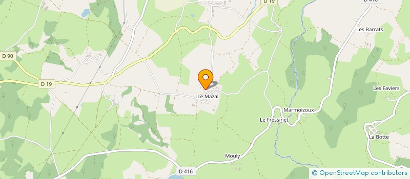 localisation de l'entreprise MADAME AMANDINE LEONELLI  SAINT-GEORGES-DE-MONS