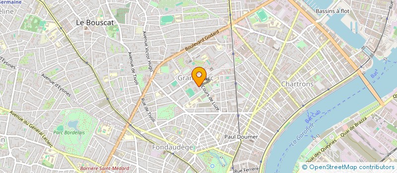 localisation de l'entreprise MADAME AMANDINE LESCURE  BORDEAUX