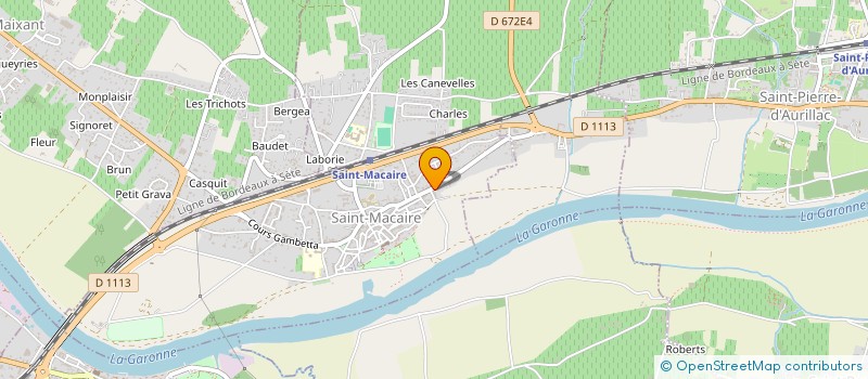 localisation de l'entreprise MADAME AMANDINE LETELLIER à SAINT-MACAIRE