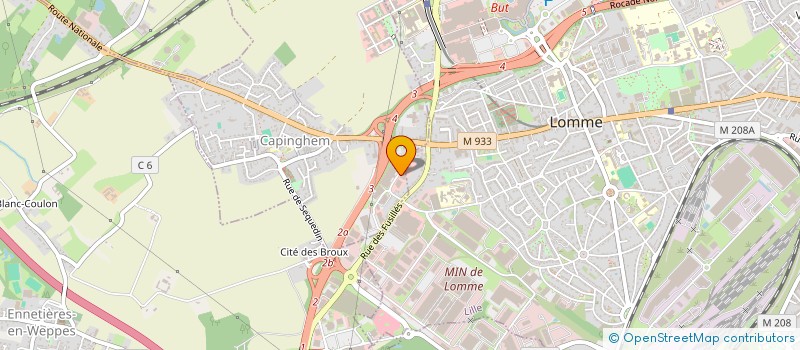 localisation de l'entreprise MADAME AMANDINE LEVEUGLE à LILLE