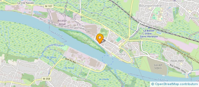 localisation de l'entreprise MADAME AMANDINE LEVRAUD  INDRE