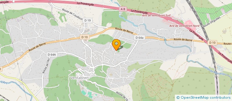 localisation de l'entreprise MADAME AMANDINE LONG  VENTABREN