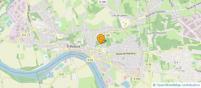 localisation de l'entreprise MADAME AMANDINE LOUCHEUR à TREVOUX