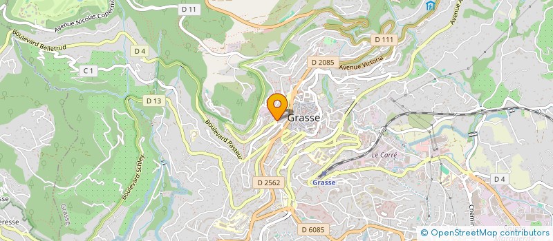 localisation de l'entreprise MADAME AMANDINE LUPI à GRASSE