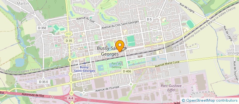 localisation de l'entreprise MADAME AMANDINE LY  BUSSY-SAINT-GEORGES