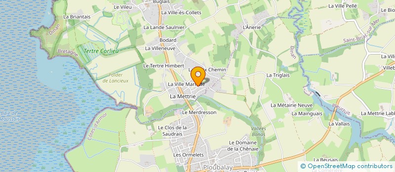 localisation de l'entreprise MADAME AMANDINE MACE à LANCIEUX