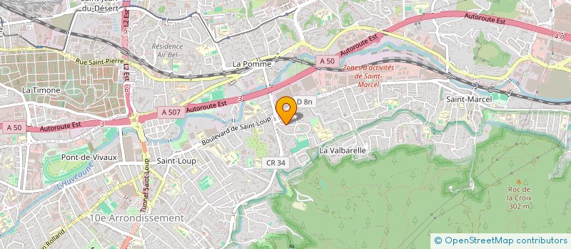 localisation de l'entreprise MADAME AMANDINE MAGHAKIAN à MARSEILLE