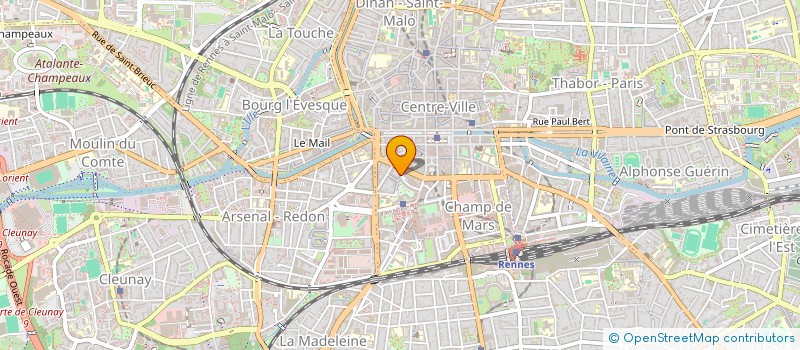 localisation de l'entreprise MADAME AMANDINE MALBEC  RENNES