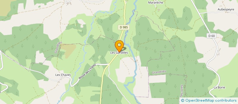 localisation de l'entreprise MADAME AMANDINE MALIGE  LA PANOUSE