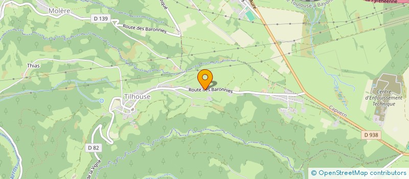 localisation de l'entreprise MADAME AMANDINE MANNE  CHOURGNAC