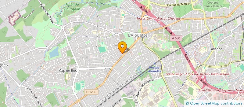 localisation de l'entreprise MADAME AMANDINE MARCOMBE-JARIOD  NAUJAN-ET-POSTIAC