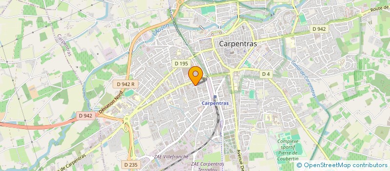 localisation de l'entreprise MADAME AMANDINE MARIGNAN  CARPENTRAS