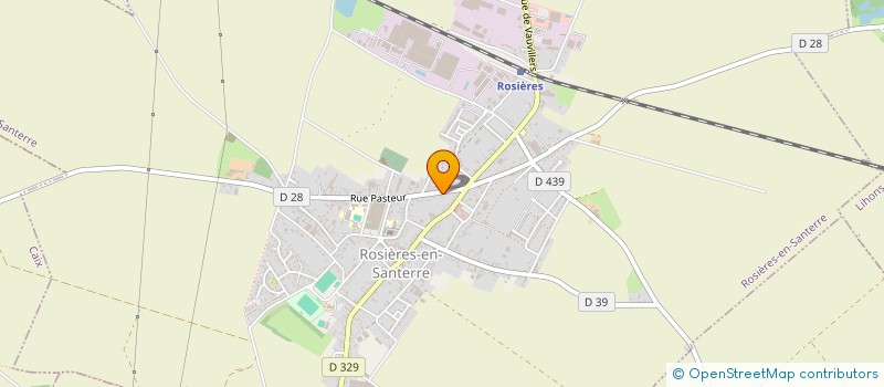 localisation de l'entreprise MADAME AMANDINE MARQUES  ROSIERES-EN-SANTERRE