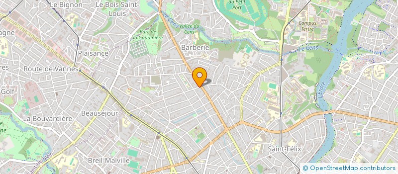 localisation de l'entreprise MADAME AMANDINE MARTIN à NANTES