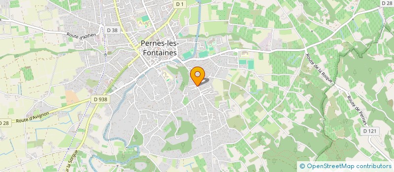 localisation de l'entreprise MADAME AMANDINE MARTON  PERNES-LES-FONTAINES