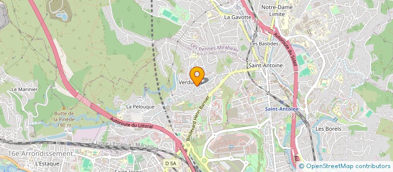 localisation de l'entreprise MADAME AMANDINE MASSARI à MARSEILLE 15EME