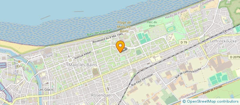 localisation de l'entreprise MADAME AMANDINE MASTIN à DUNKERQUE