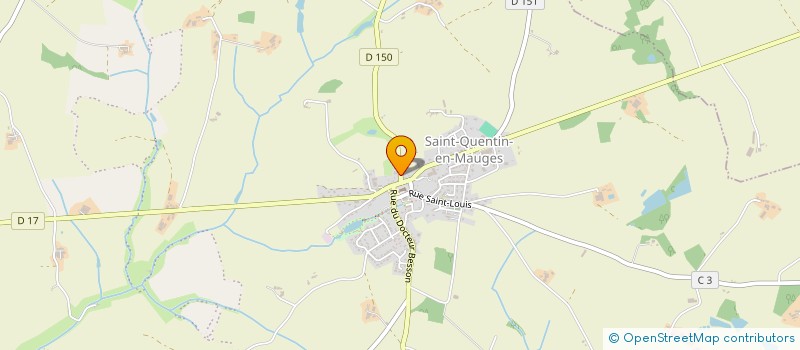 localisation de l'entreprise MADAME AMANDINE MAUNEAU  BEAUPREAU-EN-MAUGES