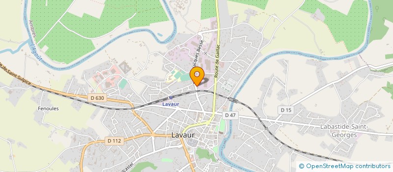 localisation de l'entreprise MADAME AMANDINE MAURY  LAVAUR