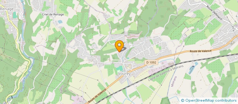 localisation de l'entreprise MADAME AMANDINE MAYOUSSIER  POLIENAS