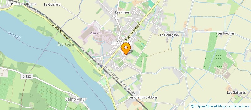 localisation de l'entreprise MADAME AMANDINE MERCIER  LA MENITRE