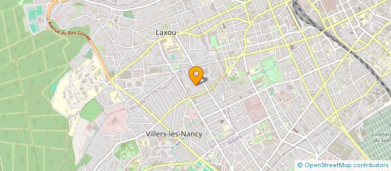 localisation de l'entreprise MADAME AMANDINE MERELLE  LAXOU