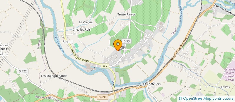 localisation de l'entreprise MADAME AMANDINE METAIS à SIREUIL