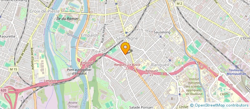 localisation de l'entreprise MADAME AMANDINE METAYER à CASTANET-TOLOSAN