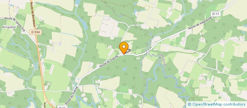 localisation de l'entreprise MADAME AMANDINE MEUNIER  VILLENEUVE-DE-MARSAN