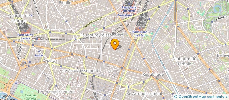 localisation de l'entreprise MADAME AMANDINE MEZIN-ROUX  PARIS