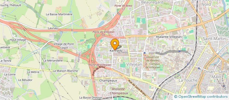 localisation de l'entreprise MADAME AMANDINE MICHEL  SAINT-JACQUES-DE-LA-LANDE