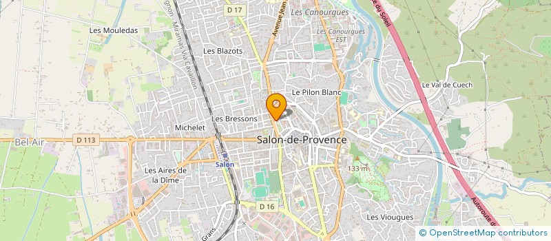 localisation de l'entreprise MADAME AMANDINE MILIC  SALON-DE-PROVENCE