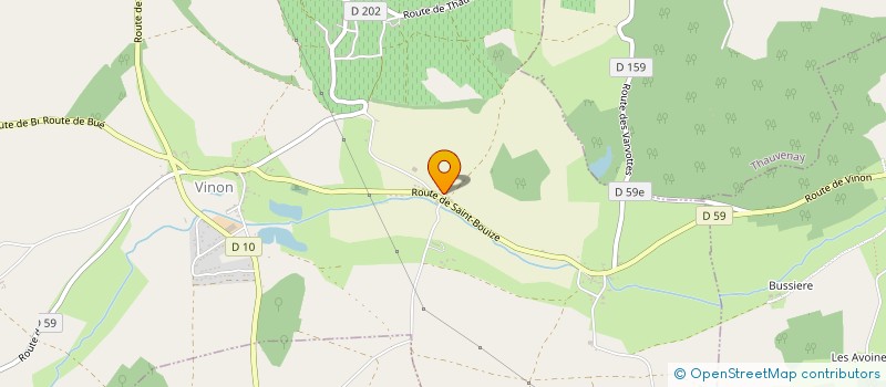 localisation de l'entreprise MADAME AMANDINE MILLOT  VINON