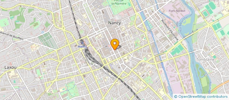 localisation de l'entreprise MADAME AMANDINE MIMBUI NANG à NANCY