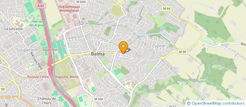 localisation de l'entreprise MADAME AMANDINE MINGUCCI  VOUNEUIL-SUR-VIENNE