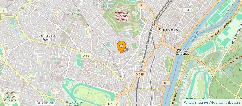 localisation de l'entreprise MADAME AMANDINE MIROUX à SURESNES