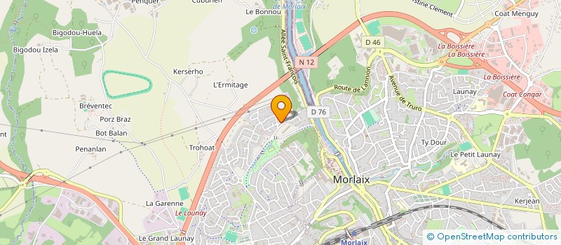 localisation de l'entreprise MADAME AMANDINE MOIGNE  SAINT-MARTIN-DES-CHAMPS