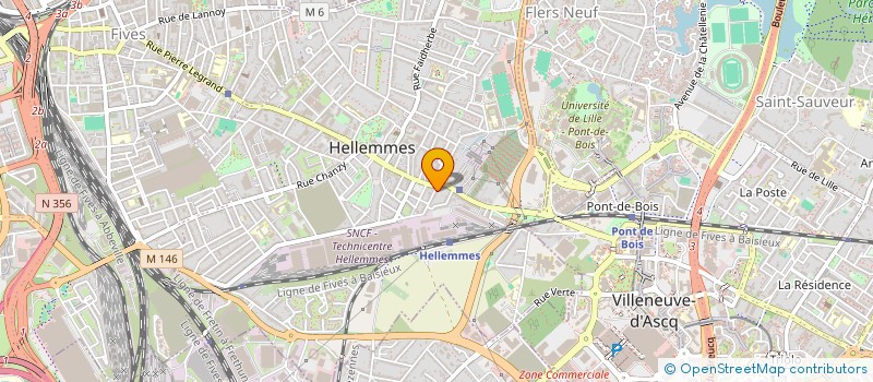 localisation de l'entreprise MADAME AMANDINE MOLLETTE à LILLE