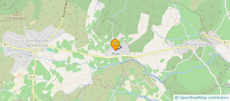 localisation de l'entreprise MADAME AMANDINE MORMONT  SAINT-BAUZILLE-DE-MONTMEL