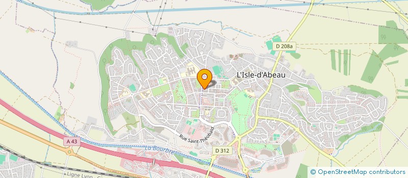 localisation de l'entreprise MADAME AMANDINE MOUREAU  MONTALIEU-VERCIEU