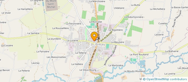 localisation de l'entreprise MADAME AMANDINE NASCIMENTO  BRECEY